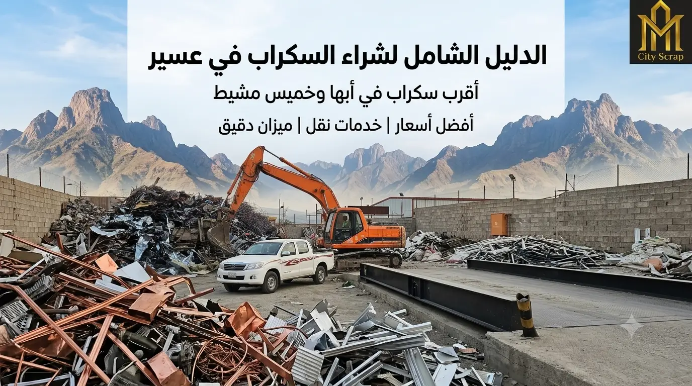 الدليل الشامل لشراء السكراب في أبها وخميس مشيط وجميع مناطق عسير | سكراب المدينة (أقرب سكراب من موقعك)